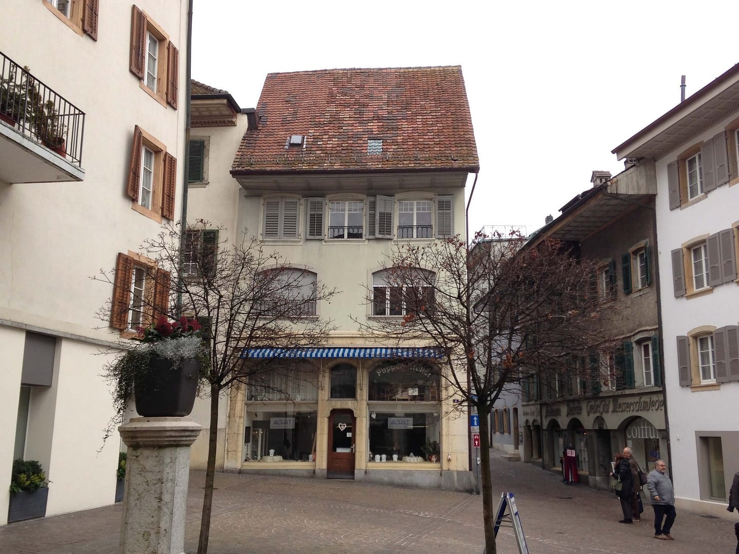 Vorprojekt Umbau Mehrfamilienhaus in Olten, Platzansicht