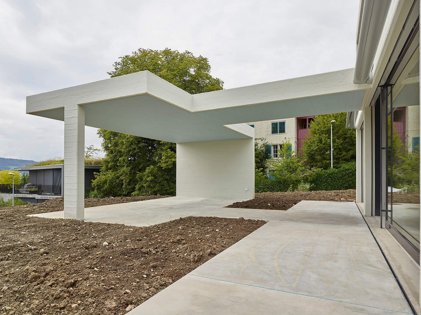 Sanierung Wohnung in Erlenbach, Pergola