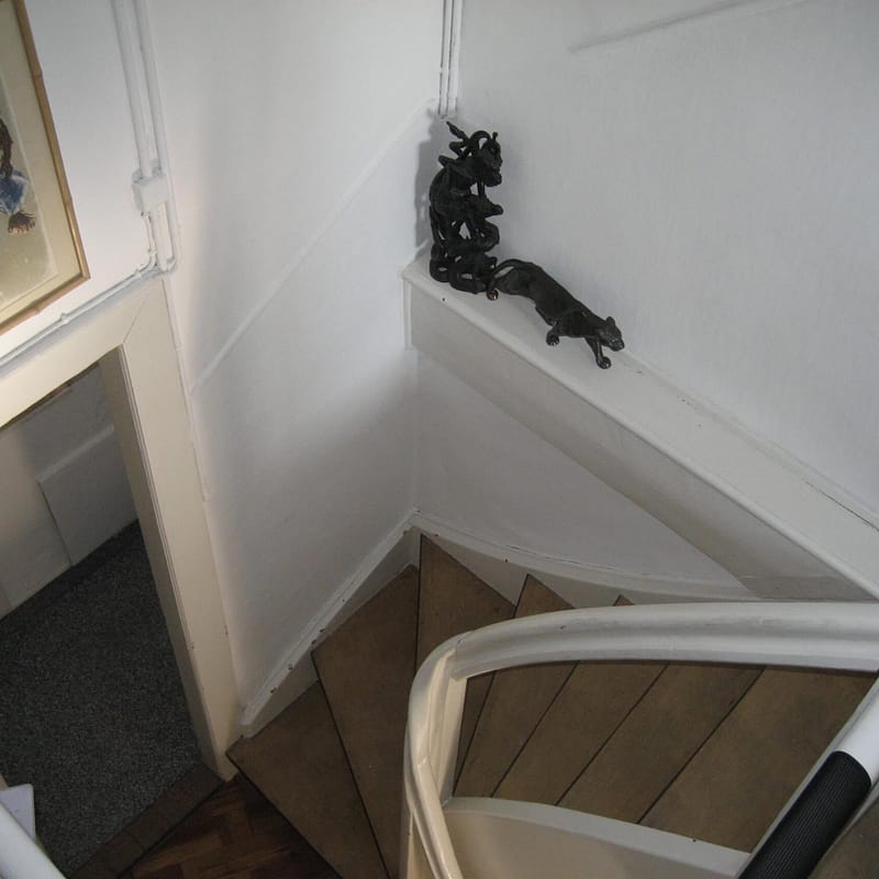 Umbau Reiheneinfamilienhaus Basel, Dachgeschoss vorher