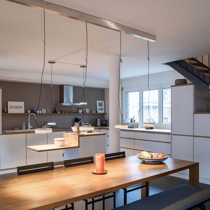 Sanierung Wohnung in Zürich Limmatwest, Küche