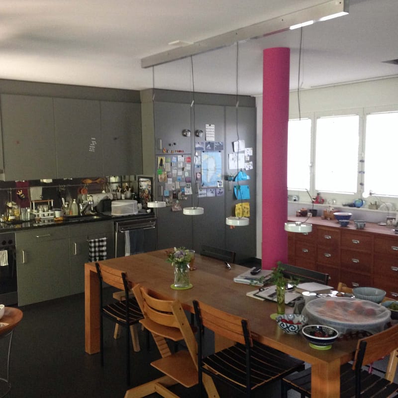 Sanierung Wohnung in Zürich Limmatwest, Küche vorher