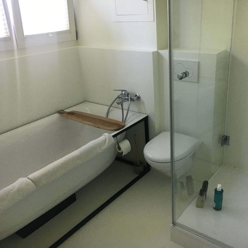 Sanierung Wohnhaus in Binningen, Dusche